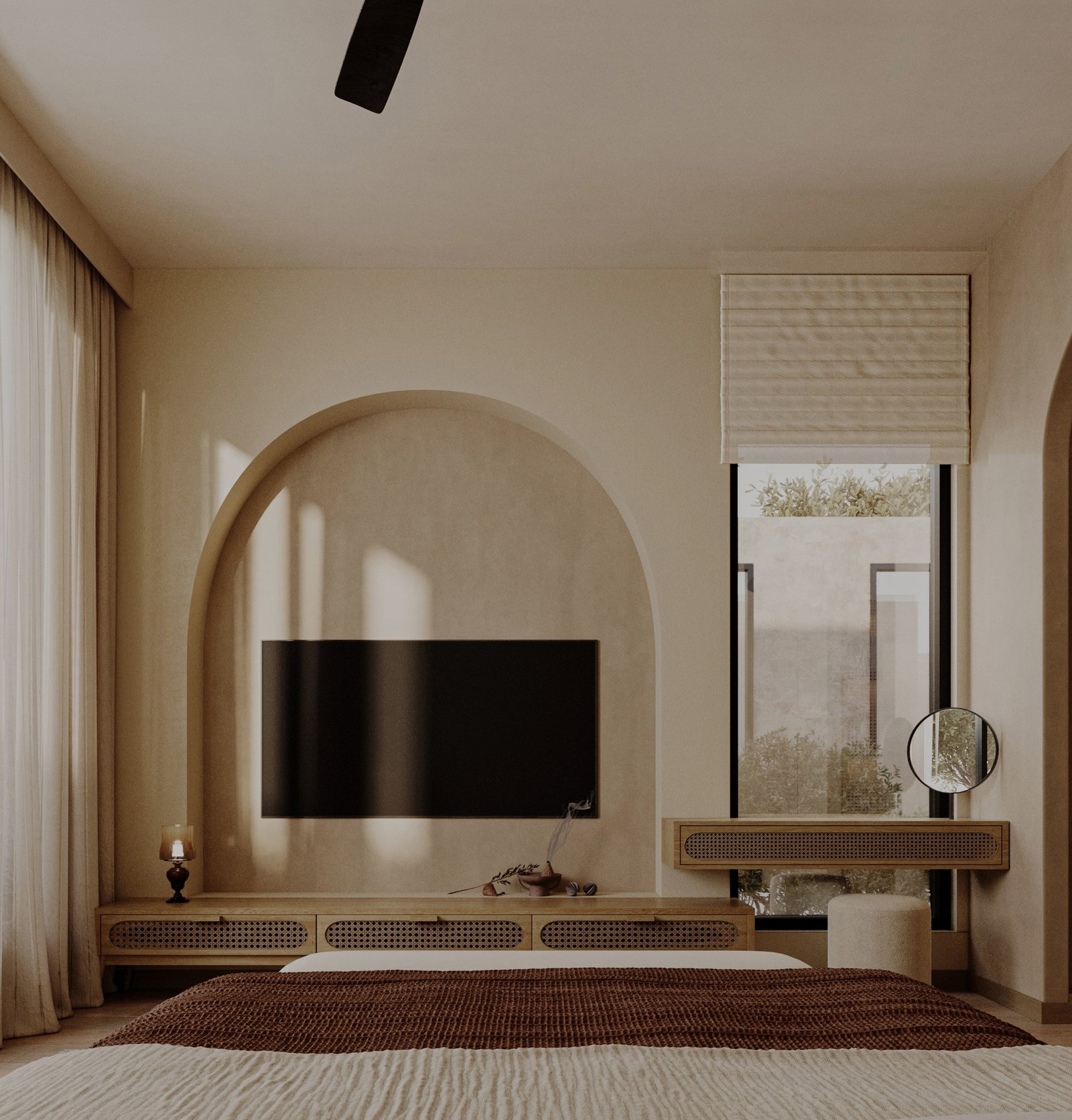 Hillside Loft — open living space